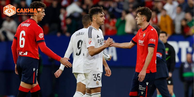 Đội hình dự kiến và chiến thuật của 2 đội bóng Real Madrid vs Osasuna